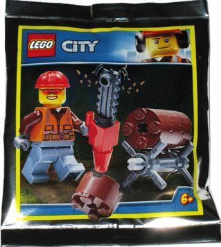 Конструктор з мініфігуркою LEGO CITY Lumberjack (951912), полібег 951912 фото