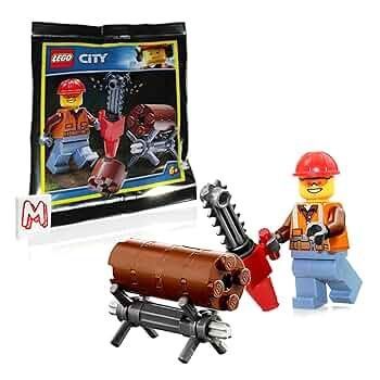Конструктор с минифигуркой LEGO CITY Lumberjack (951912), полибег 951912 фото