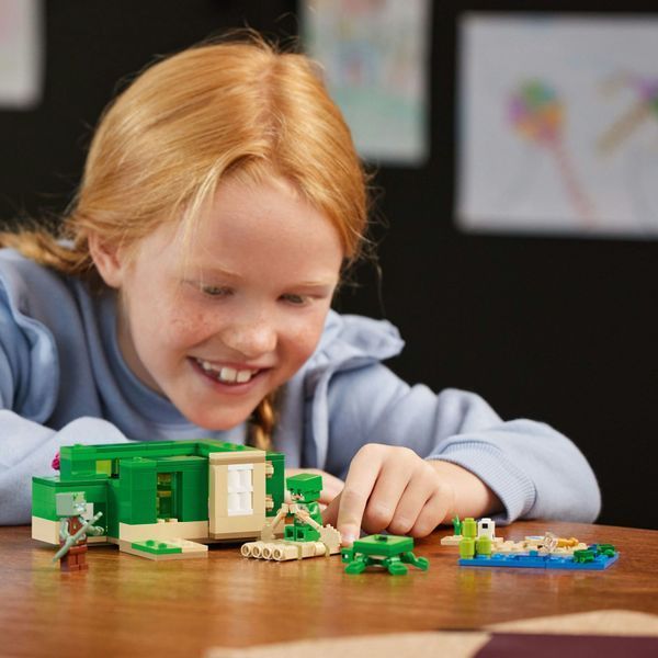 Конструктор LEGO Minecraft Пляжный дом в форме черепахи (21254) 21254 фото