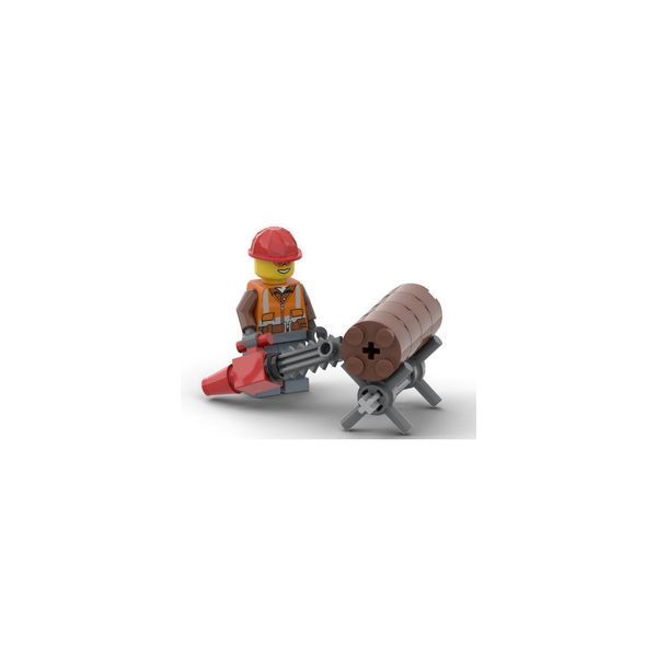 Конструктор с минифигуркой LEGO CITY Lumberjack (951912), полибег 951912 фото