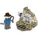 LEGO Jurassic World: Алан со скелетом динозавра &mdash; полибег (122334) 122334 фото 3
