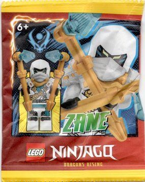 LEGO Ninjago: Зейн &mdash; минифигурка &laquo;Скалолаз&raquo; (892410), полибэг 892410 фото