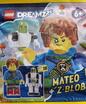 мініфігурка конструктор LEGO Dreamzzz Mateo and Z-Blob (552301), полібег 552301 фото