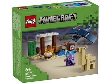 Конструктор LEGO Minecraft Экспедиция Стива в пустыню, 21251 21251 фото