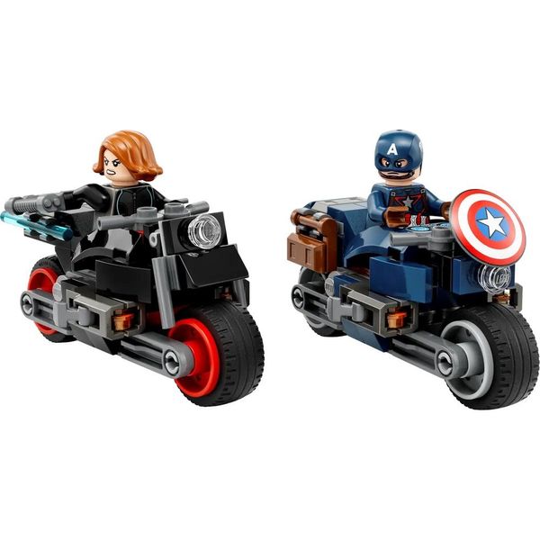 Конструктор LEGO Super Heroes Мотоциклы Черной Вдовы и Капитана Америка (76260) 76260 фото