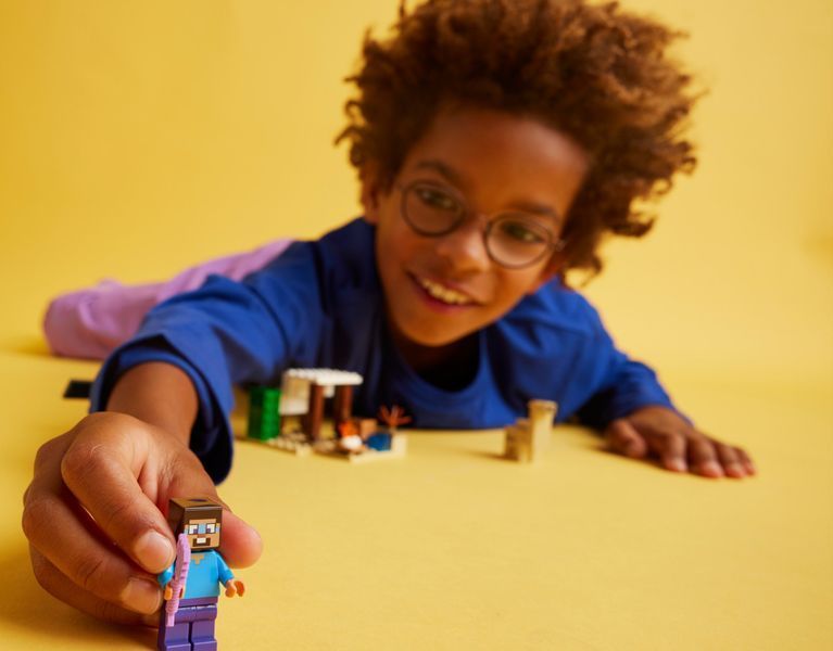 Конструктор LEGO Minecraft Експедиція Стіва в пустелю, 21251 21251 фото