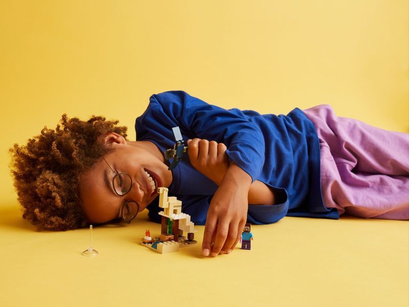 Конструктор LEGO Minecraft Експедиція Стіва в пустелю, 21251 21251 фото