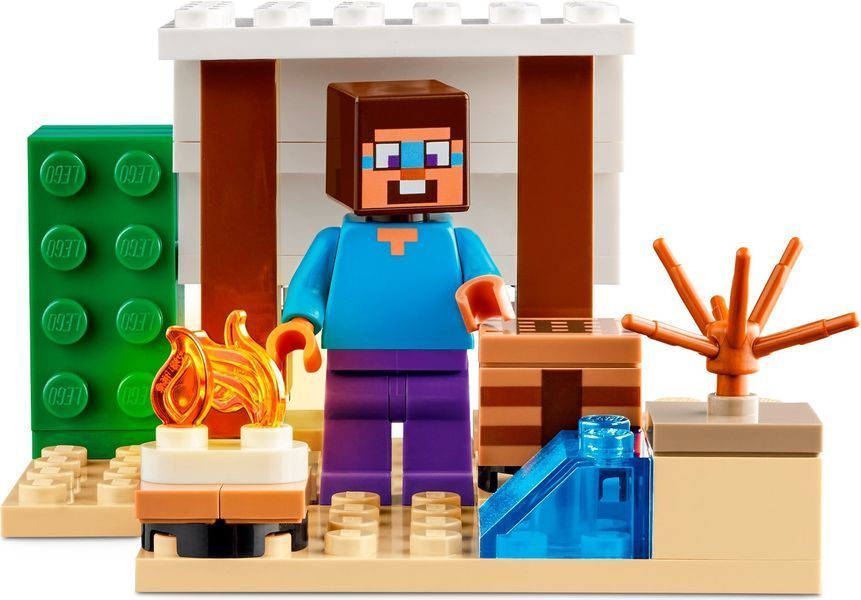 Конструктор LEGO Minecraft Експедиція Стіва в пустелю, 21251 21251 фото