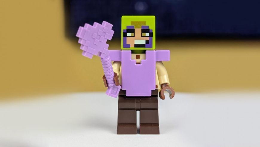 Lego Zombie Hunter with Zombie and TNT Launcher Paper Bag Minecraft L0002254 фото