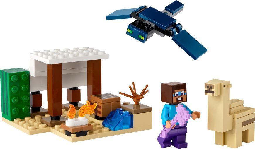 Конструктор LEGO Minecraft Експедиція Стіва в пустелю, 21251 21251 фото