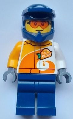 Конструктор LEGO City &laquo;Каскадер на квадроциклі&raquo; (952308) &mdash; Полібег з мініфігуркою 952308 фото