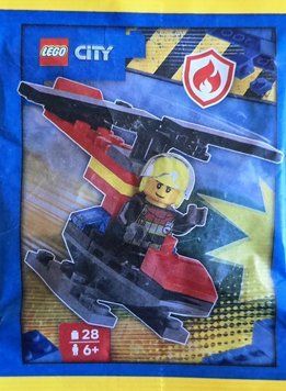 LEGO City Firefighter with Helicopter L0002227 фото