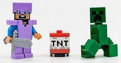 Конструктор с минифигурками LEGO Minecraft Steve with Creeper and TNT (662502) полибег 662502 фото