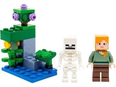 LEGO Minecraft The Lush Cave Fight, полибэг (30705) 30705 фото