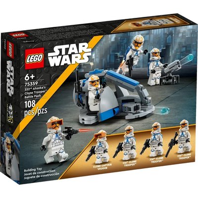 Конструктор LEGO Star Wars Клони-піхотинці Асоки 332-го батальйон. Бойовий набір (75359) 75359 фото