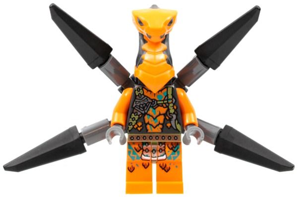 Конструктор набор коллекционных минифигурок LEGO NINJAGO Pixal против Viper, 112328, металлическая коробка 112328 фото