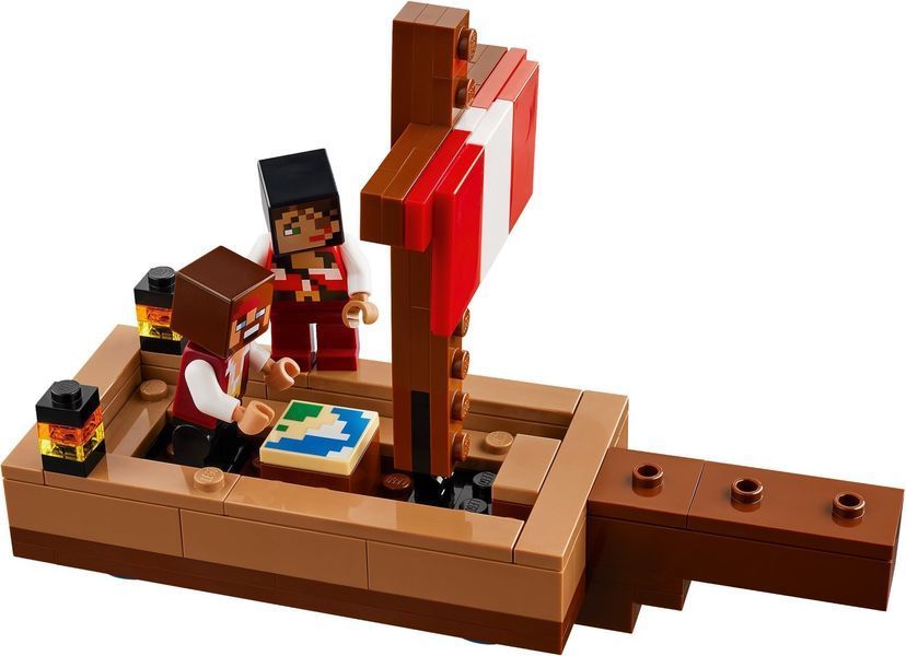 Конструктор LEGO Minecraft Путешествие на пиратском корабле (21259) 21259 фото