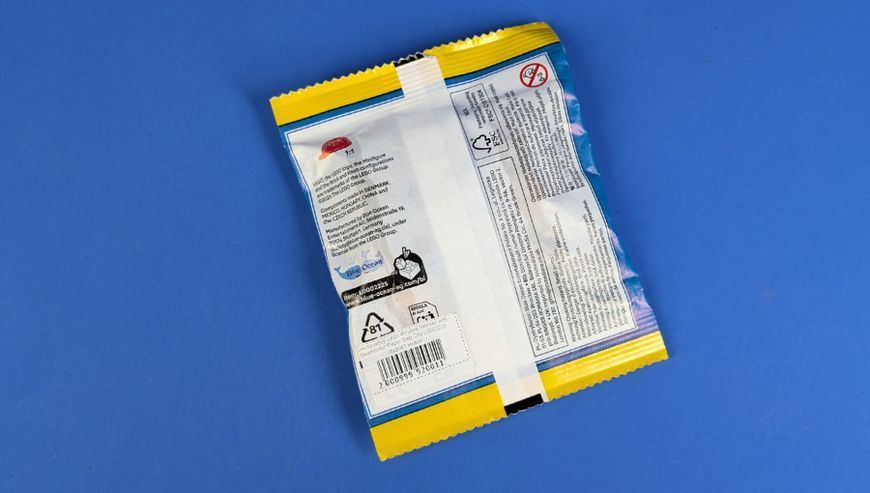 Lego Worker with Steamroller Paper Bag City  L0002225 фото