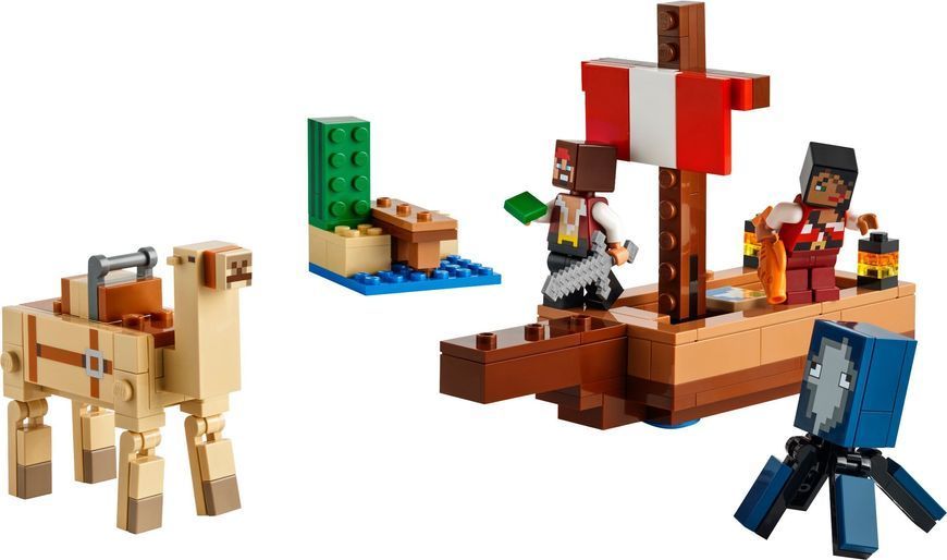 Конструктор LEGO Minecraft Путешествие на пиратском корабле (21259) 21259 фото