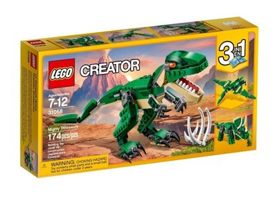 Конструктор LEGO Creator Могутні динозаври (31058) 31058 фото