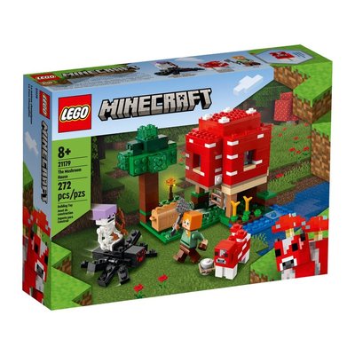 Конструктор LEGO Minecraft Грибний будинок (21179) 21179 фото