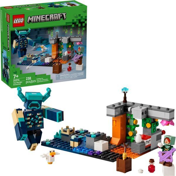 Конструктор LEGO Minecraft Встреча с Боронителем (21274) 21274 фото