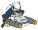 Конструктор с минифигуркой LEGO CITY Carl Confidential's Diving Scooter (952208), полибег 952208 фото 3