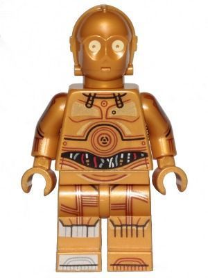 Конструктор LEGO Star Wars C-3PO and Gonk Droid, минифигурка (912310), полибэг 912310 фото