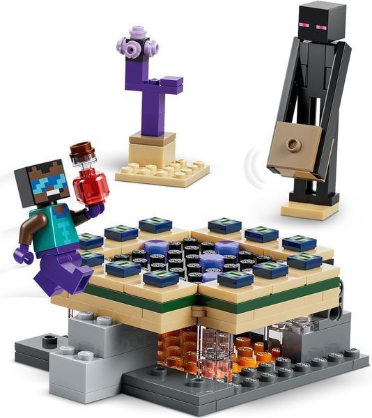 Конструктор LEGO Minecraft Путешествие в Нижний мир и Портал в Край (21584) 21584 фото