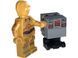 Конструктор LEGO Star Wars C-3PO and Gonk Droid, минифигурка (912310), полибэг 912310 фото 4