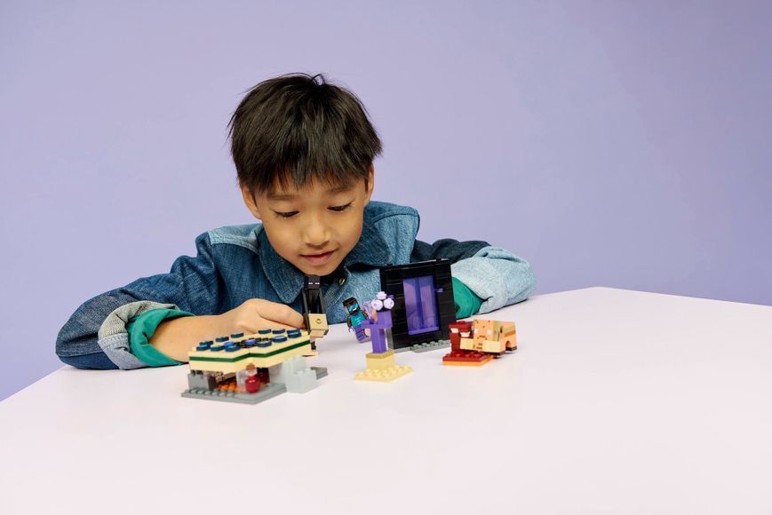 Конструктор LEGO Minecraft Путешествие в Нижний мир и Портал в Край (21584) 21584 фото