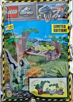 LEGO Jurassic World: Раптор и укрытие 122217 фото