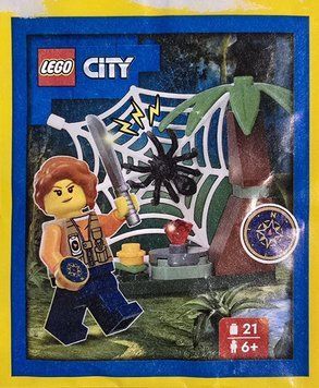 Конструктор з мініфігуркою LEGO CITY Jungle Explorer (952410), полібег 952410 фото