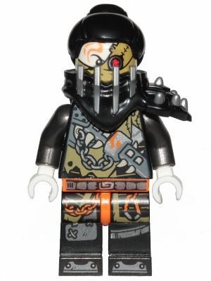 Редкая коллекционная мини фигурка LEGO Ninjago Heavy Metal (891947) полибег 891947 фото