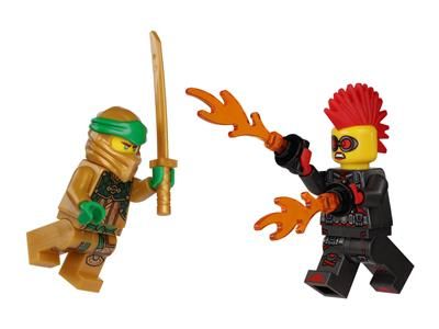 Набор минифигурок LEGO Ninjago Lloyd vs. Miss Demeanor (112429) 112429 фото