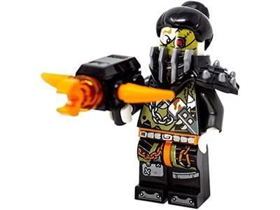 Редкая коллекционная мини фигурка LEGO Ninjago Heavy Metal (891947) полибег 891947 фото