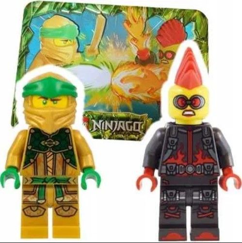 LEGO Ninjago: Ллойд проти Міс Демінор &mdash; Набір мініфігурок у металевій коробці (112429) 112429 фото