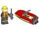 Конструктор с минифигуркой LEGO CITY Fireman with Water Scooter (952505), полибег 952505 фото 3