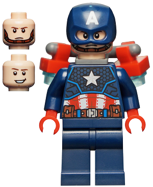 мініфігурка LEGO Marvel Avengers Captain America (242212), полібег 242212 фото