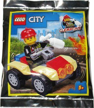 Конструктор LEGO City Клеммонс із вогненним квадом, (952009), полібег 952009 фото