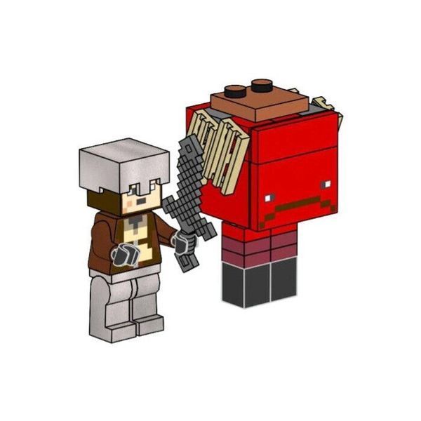 Коструктор LEGO Minecraft Nether Hero and Strider (662402) 662402 фото
