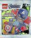 мініфігурка LEGO Marvel Avengers Captain America (242212), полібег 242212 фото 1