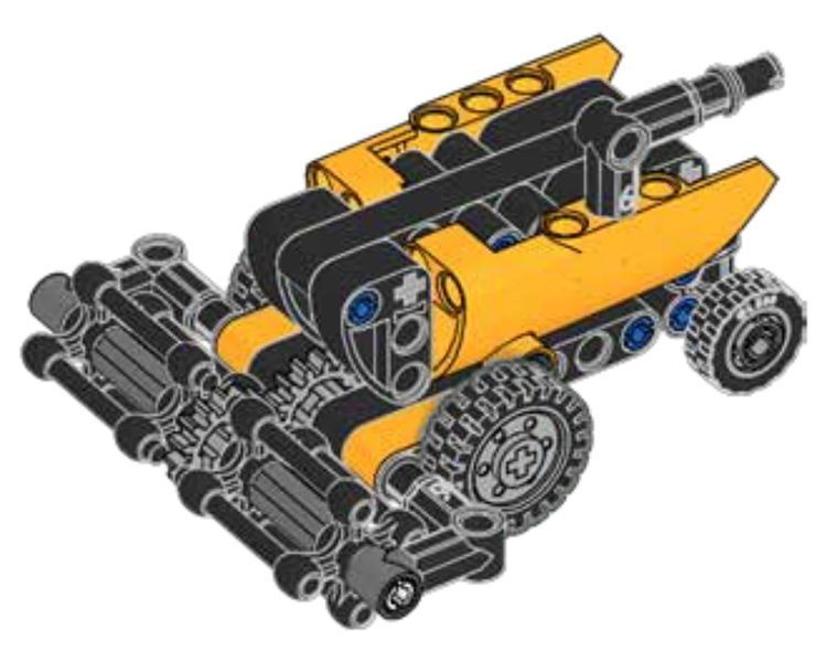 Конструктор LEGO Technic Kraftvoller M&auml;hdrescher/Потужний комбайн (412502), полібег 412502 фото
