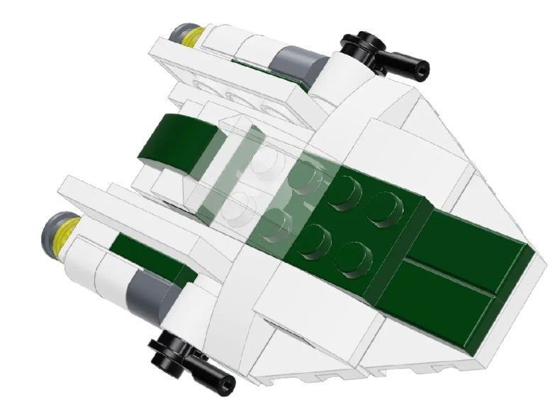Конструктор LEGO Star Wars Resistance A-wing, минифигурка Лего Звёздные воины (912177), полибег 912177 фото