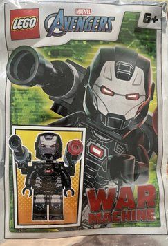 минифигурка LEGO Marvel Avengers War Machine (242213), полибег 242213 фото