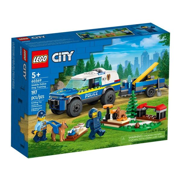 Конструктор LEGO City Мобильная площадка для дрессировки полицейских собак (60369) 60369 фото