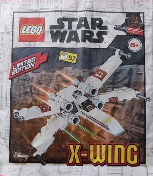 Конструктор LEGO Star Wars X-wing, минифигурка Лего Звёздные войны (912304), полибег 912304 фото