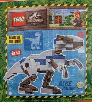 LEGO Jurassic World: Синий Раптор &mdash; полибег (122225) 122225 фото