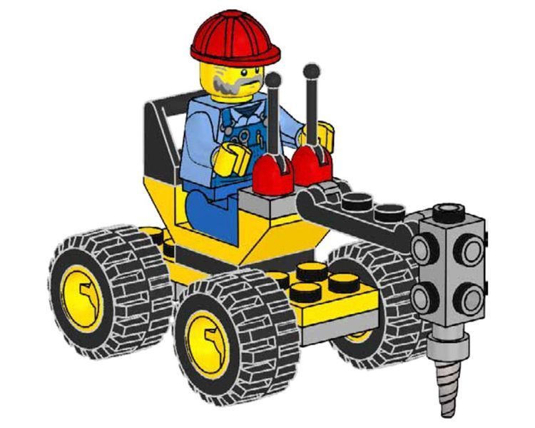 Конструктор LEGO City Точна дриль Піта, (952202), полібег 952202 фото