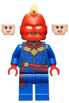 Колекційна мініфігурка конструктор LEGO Super Heroes Captain Marvel/капітан Марвел (242003) 242003 фото